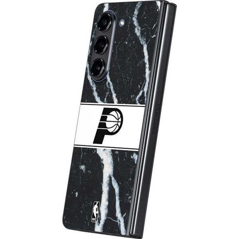 NBA Indiana Pacers Marble Galaxy Z Fold5 5G Skin